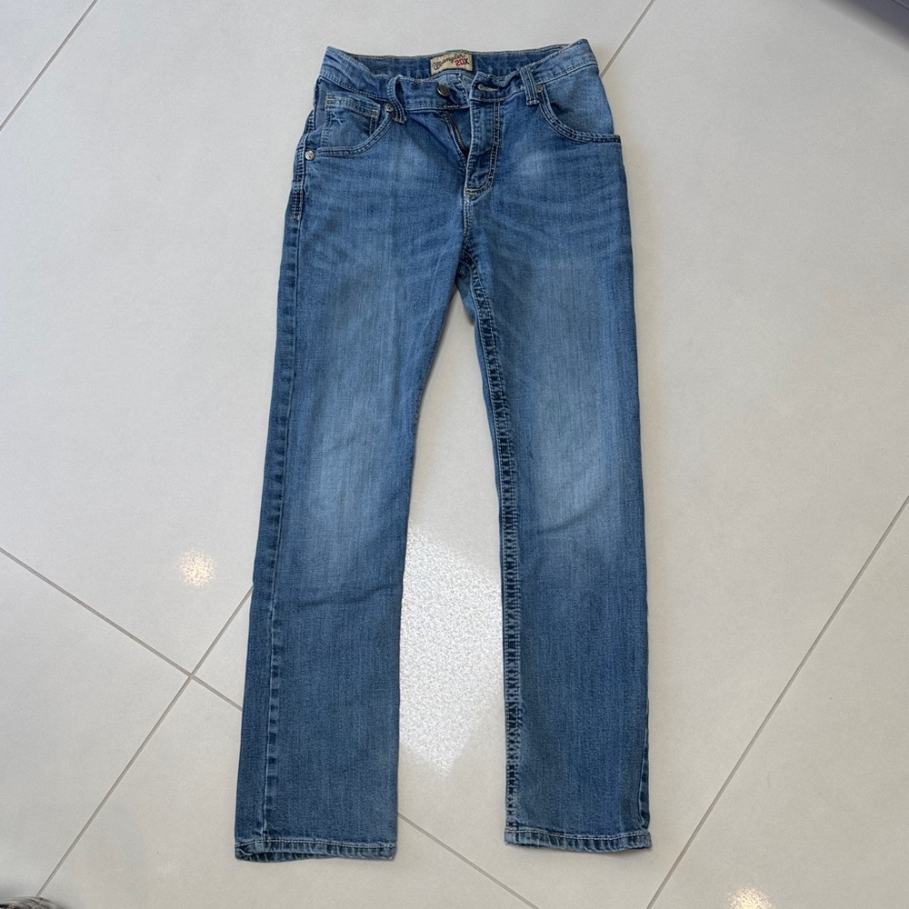 Wrangler Men's Straight Blue Jeans